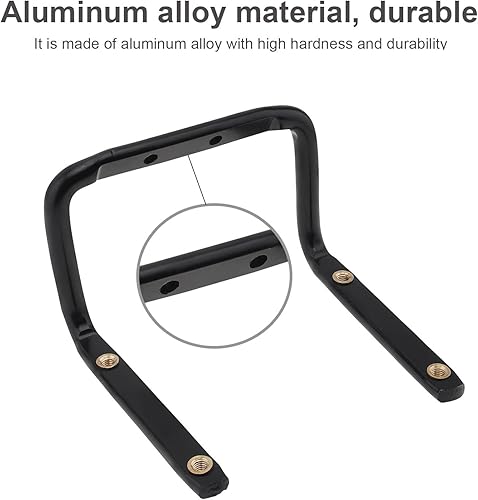 Miniatura 3 de Adaptador de montaje de jaula de botella de agua de sillín de aleación de aluminio convertidor de jaula de botella de bicicleta Poste de asiento de