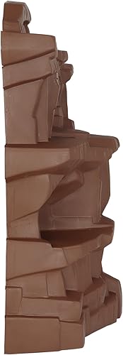 Miniatura 4 de TimMee Battle Mountain Scenery - Figura marrón para exhibición y terreno de juego, fabricado en Estados Unidos