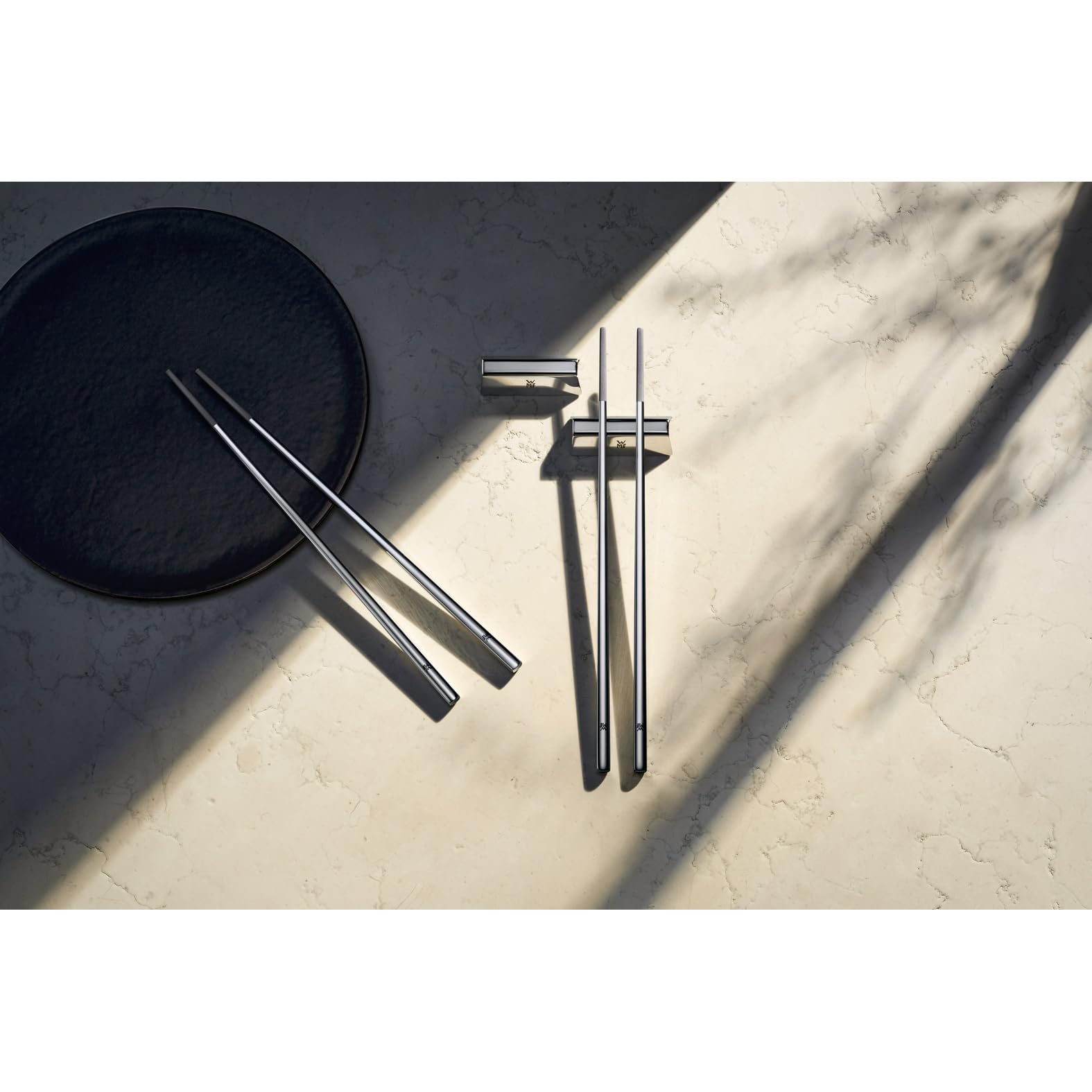 WMF Nuova Bacchette Sushi Set 2 Pezzi 23,5cm Acciaio Inox Cromargan 18/10