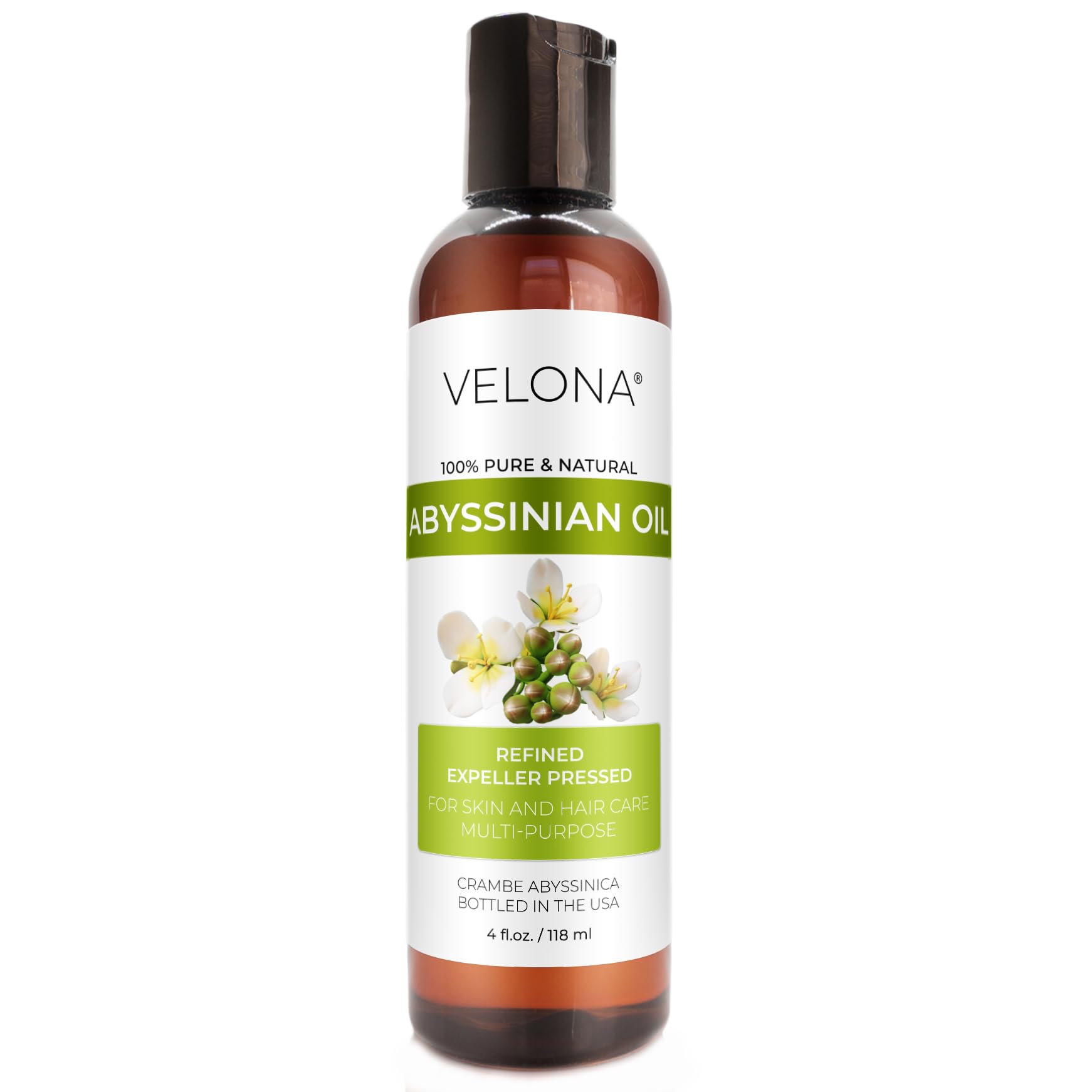 Amazon.com : velona Abyssinian Oil 4 Fl Oz | 100% Pure and Natural