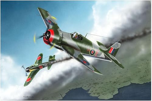 Hobby Boss Kit de construcción de modelo de avión Hellcat Mk.I de la flota británica