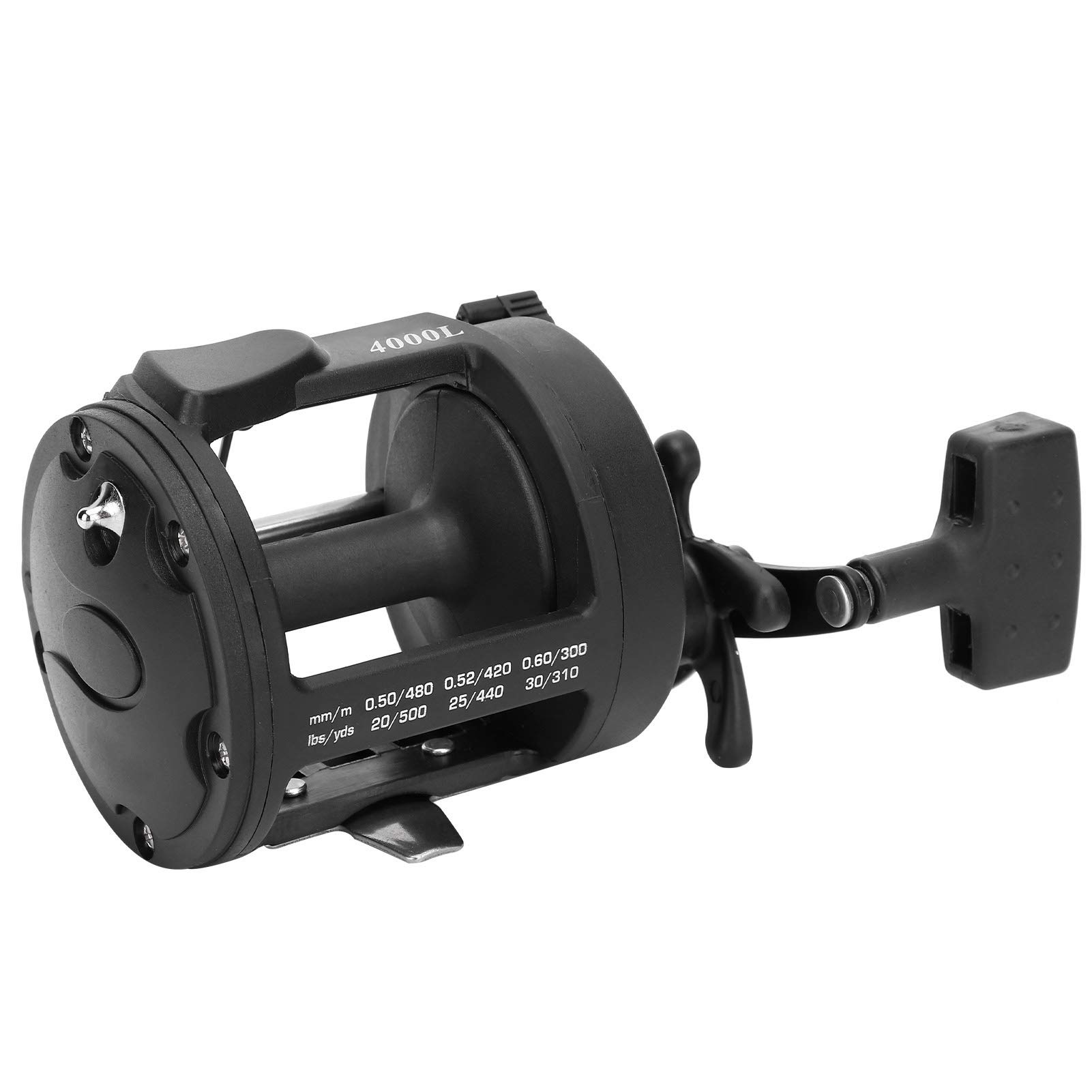 Cryfokt Mulinello da Pesca Durevole 1BB con Disposizione Automatica della