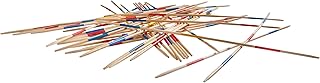 Eichhorn Outdoor Mikado – Set of 41 50 cm Wooden Play Sticks with Game Instructions Made of Bamboo, Suitable for Children from 3 Years