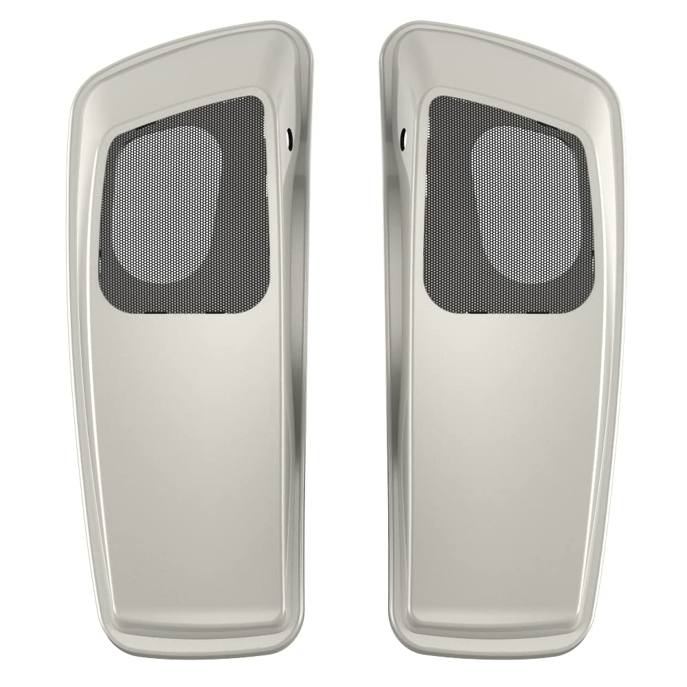 Advanblack Color Matched 6X9 Saddlebag Speaker Lids For 2014+ harley Touring