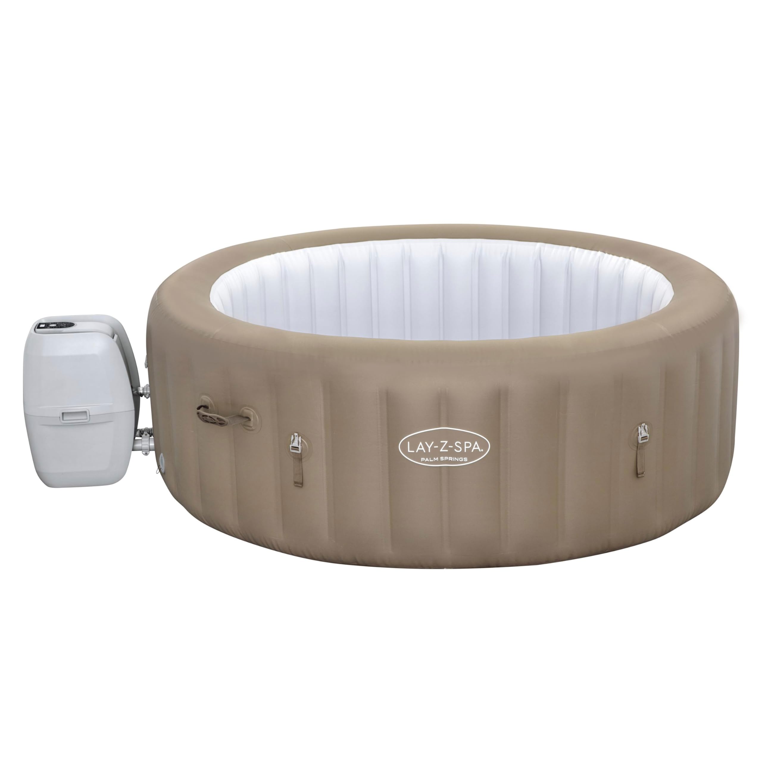 BESTWAY SPA Hinchable Lay-Z-SPA Palm Springs Ø196x71 cm Beige