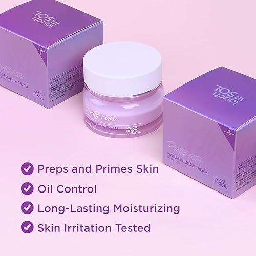 Miniatura 6 de TOUCH IN SOL Imprimación sin manchas de poros + crema de brillo acuoso Touch in Sol Pretty Filter