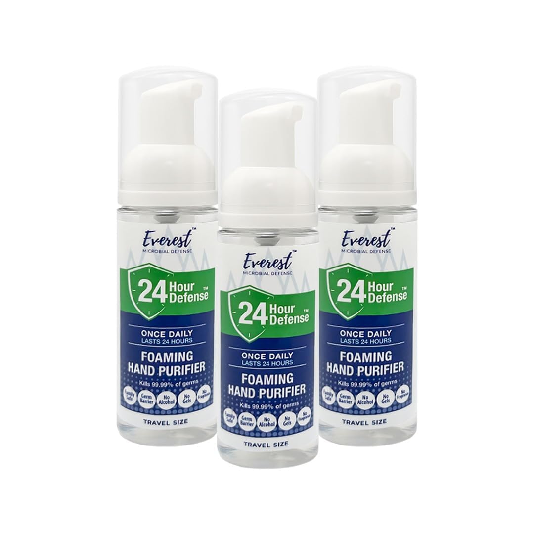 Everest Microbial Defense 24 Hour Defense Foaming Hand Sanitizer