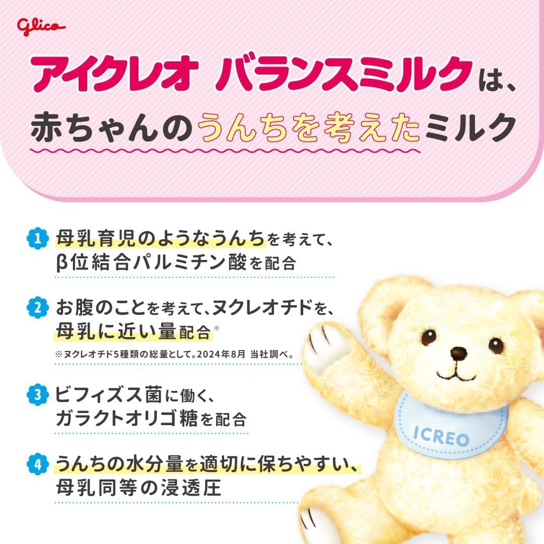 アイクレオ バランスミルク 320g×2缶サムネイル7