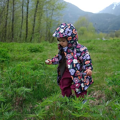 Image of JAN & JUL Waterproof Rain Pants for Girls, Lightweight and Breathable
