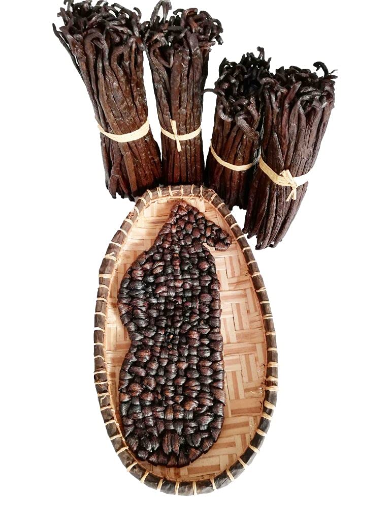 Gousses de Vanille Bourbon de Madagascar - 1kg Gousses de Vanille Gourmet 15 à 18 cm