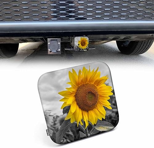 Vista 134 de Cubierta de enganche de remolque de 2 pulgadas, águila calva, grunge, águila calva americana, bandera de Estados Unidos, cubierta de goma