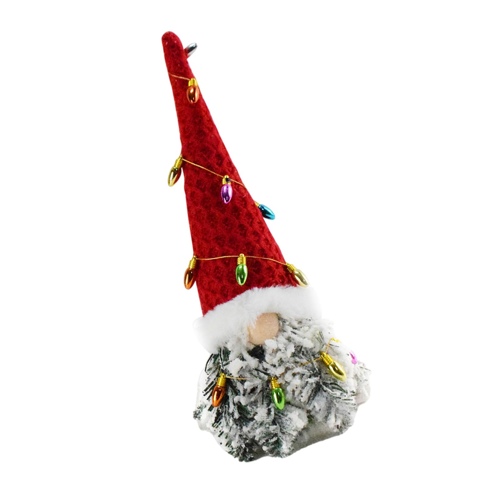 Kalttoy Unique Christmas Gnomes Figurine Colorful Desk Ornament Seasonal Dwarf Toy Tabletop Decoration Yuletide Accessory Holiday Decoration