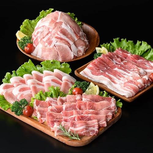 [伊佐の日・寄附額改定]サンキョーミート株式会社 九州産 豚肉4種セット (合計2.25kg)