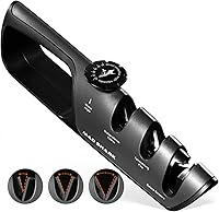 Vista 1 de MAD SHARK Knife Sharpener, 6 Adjustable Sharpening Angle, Coarse & Fine Knife Sharpener Tool, Handheld Manual Knives Sharpener for Kitchen Knives