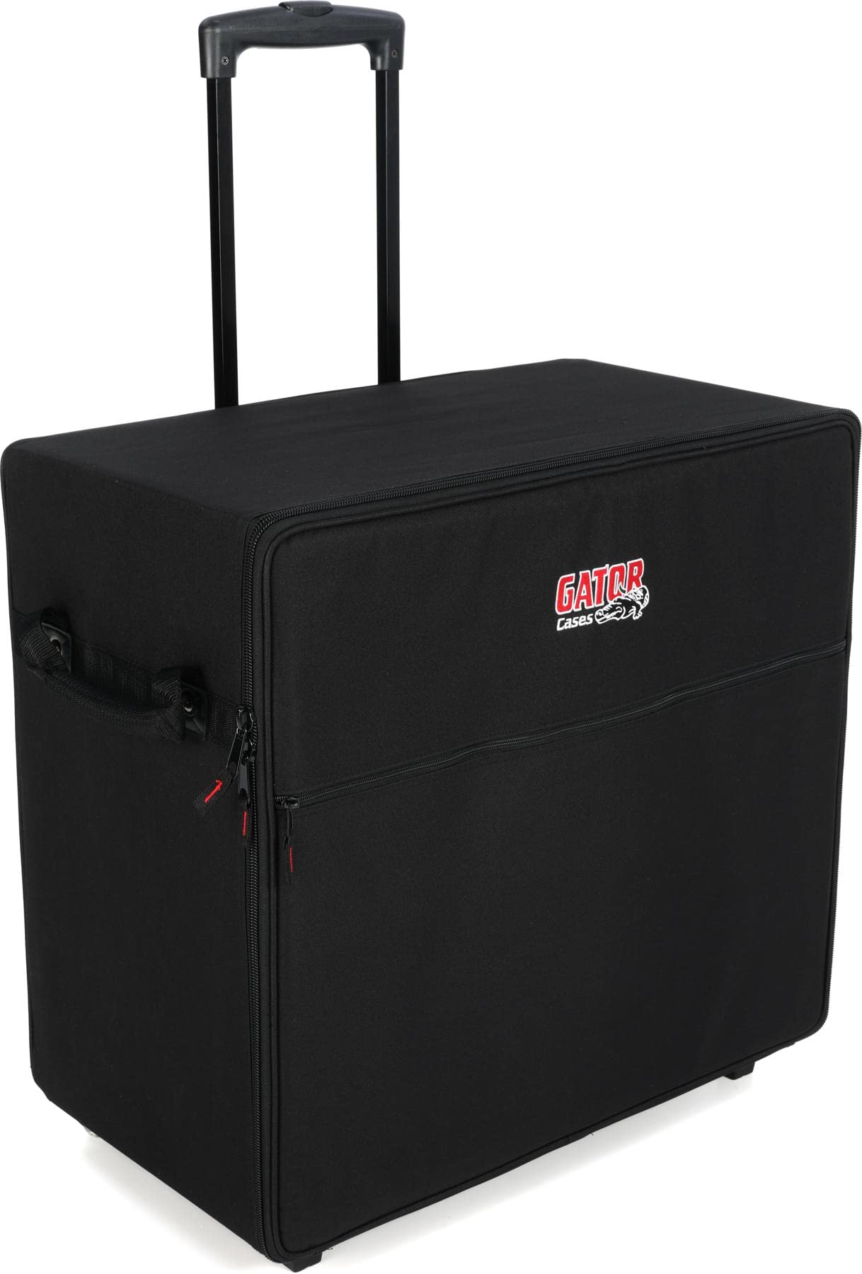 Cases Transport Series Speaker Case with Retractable Pull Handle and Wheels; Fits Small PA Systems (G-PA TRANSPORT-SM)