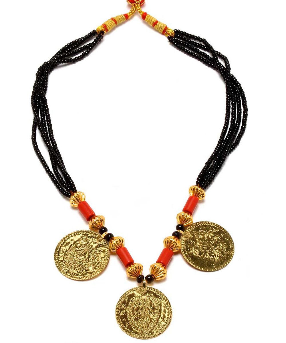 KALAPURI® Traditional Handmade Jewellery Chandramukhi Mangalsutra Necklace for Women and Girls (B09FJ1HTRV) Amazon Price History, Amazon Price Tracker