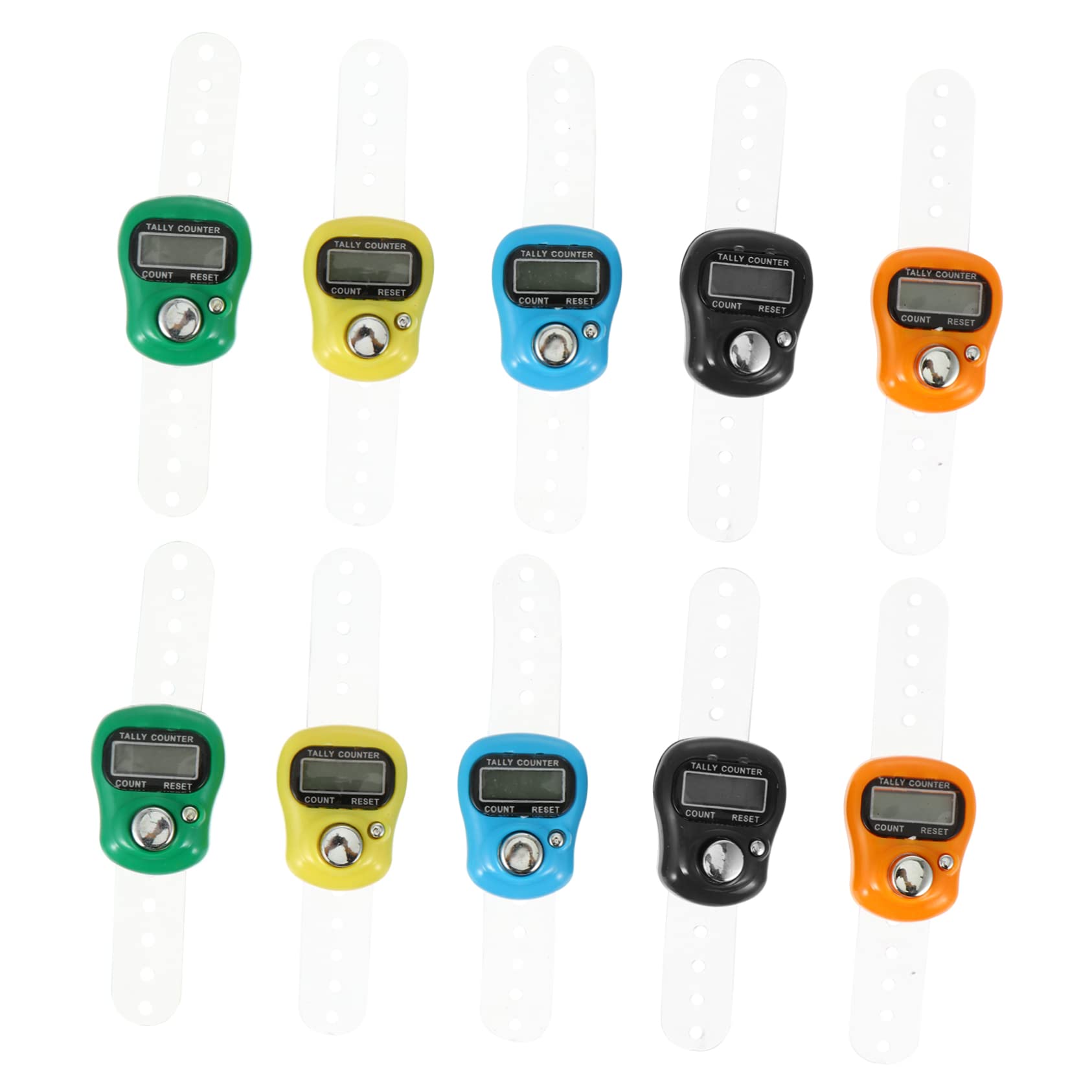 ibasenice 10pcs Sports Supplies Compact Tally Counter Sports Gadget High Resistance to Falling Random