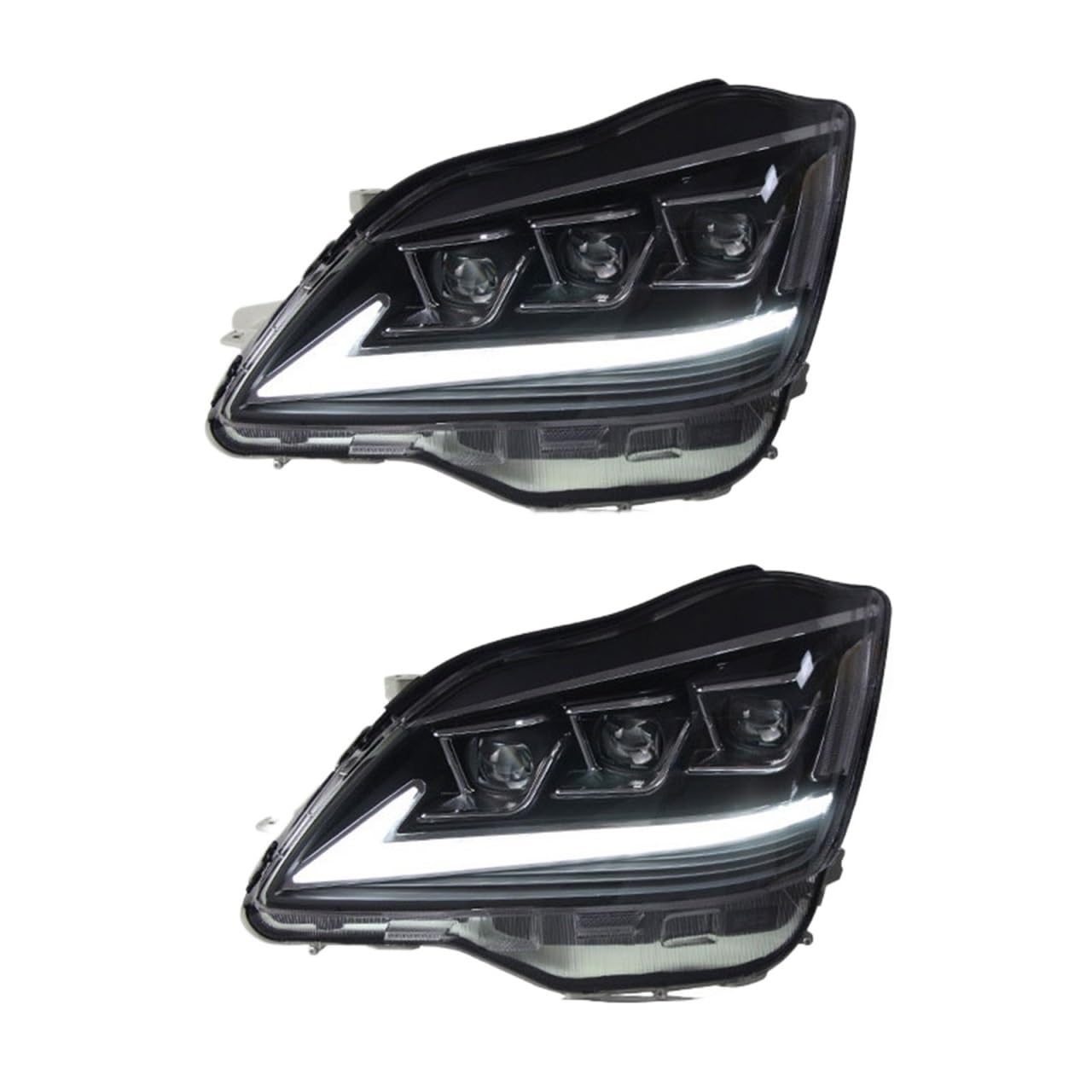 Gruppo fari per Auto per Toyota Crown 2003-2009, fari DRL dinamici con indicatori di direzione, fari Anteriori Plug And Play.