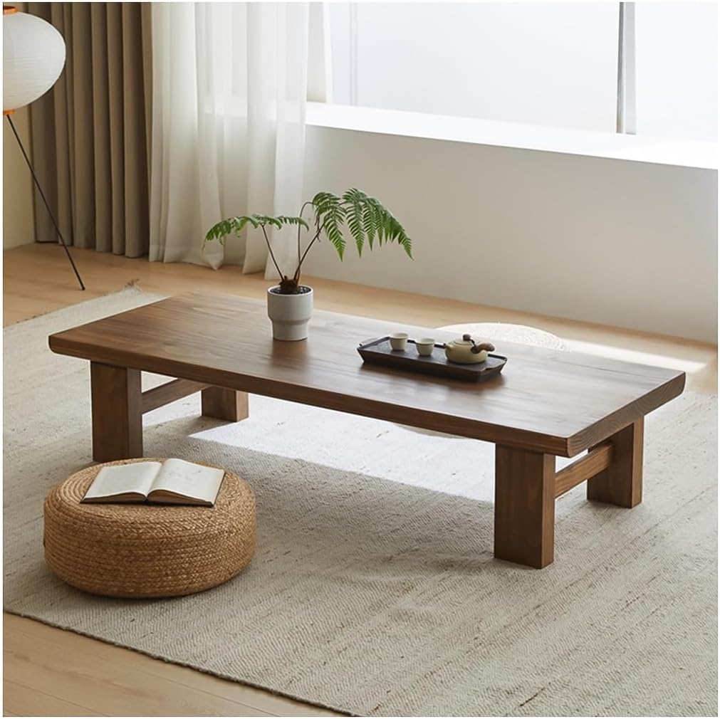 Amazon.com: KrrNFYSG Coffee Table Japanese Floor Table Vintage Tea