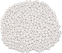 Vista 27 de AD Beads Espaciador de madera de agujero grande, pulsera para hacer joyas, collar, candelabro, cuentas de rosario de madera grandes, cuentas