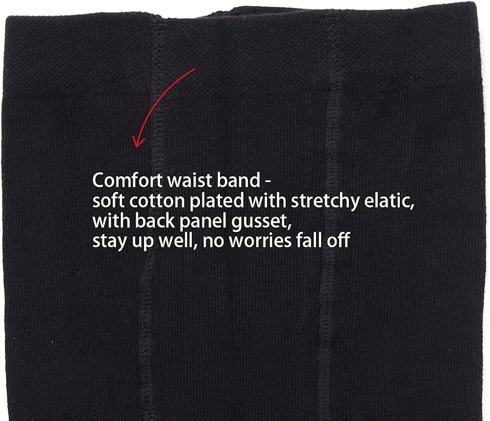 COTTON DAY 2 Pack Little Kids Youth Girls School Dress Cotton Tight Black White Navy Blue Grey Burgundy: Clothing, Shoes & Jewelry