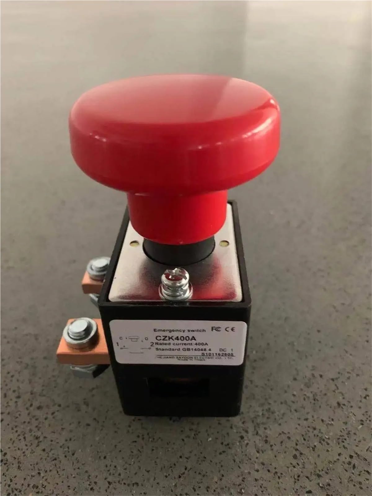 INTERRUPTOR DE EMERGENCIA CZK400A/ ZJK400A/ ED400A interruptor de parada de emergencia for varios automóviles BOTÓN PULSADOR