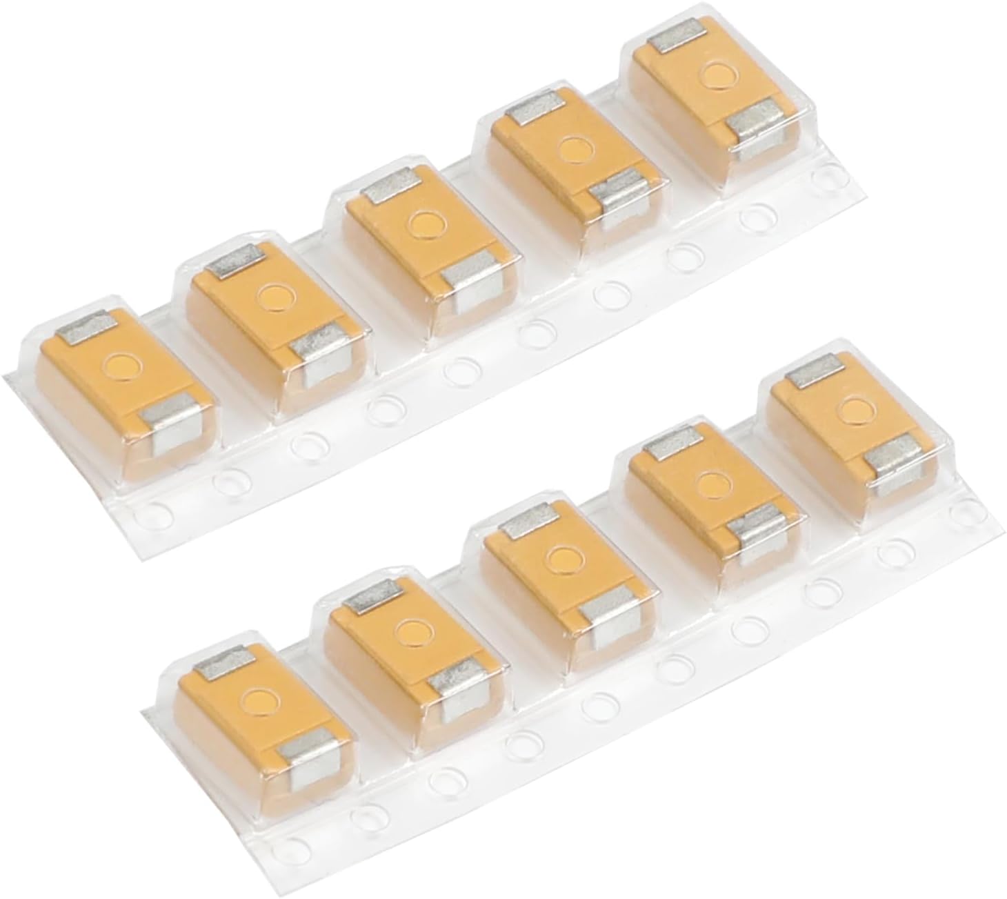 Fielect 10Pcs 470uF Tantalum Capacitor 470uF 6.3V SMD Tantalum Electrolytic Capacitor Patch/7343/D/470uF/6.3V Model