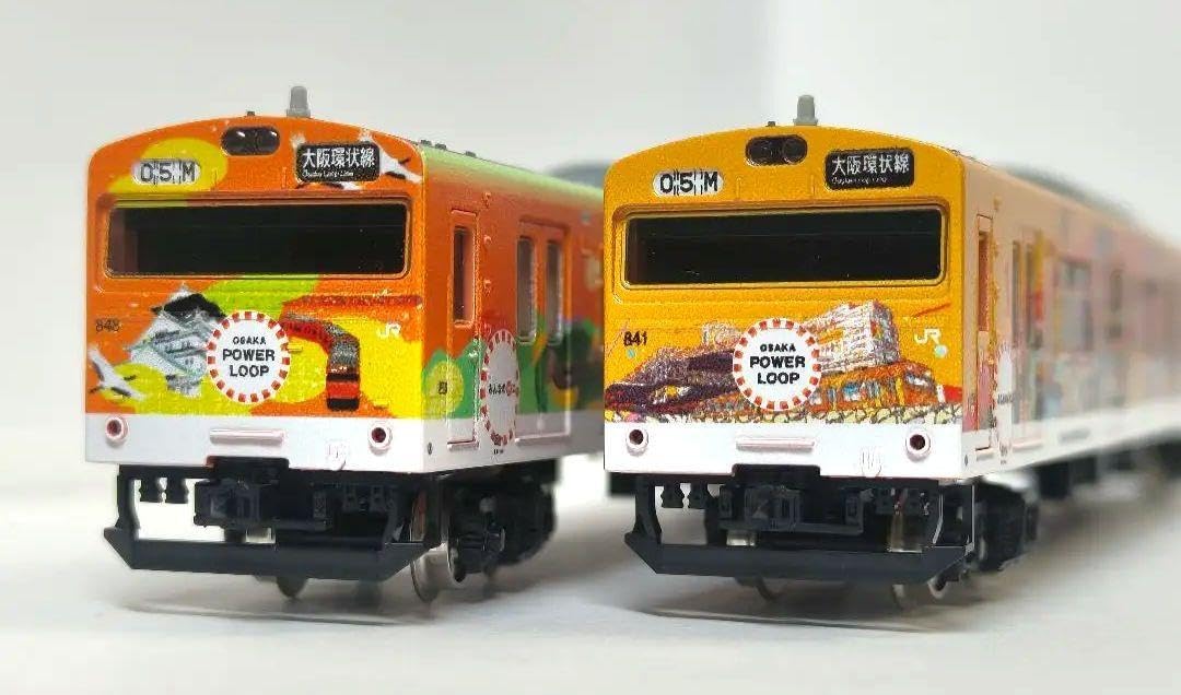 グリーンマックス　103系　大阪環状線 完成報告】GM 103系 大阪環状線 オリジナル編成 加工紹介【鉄道