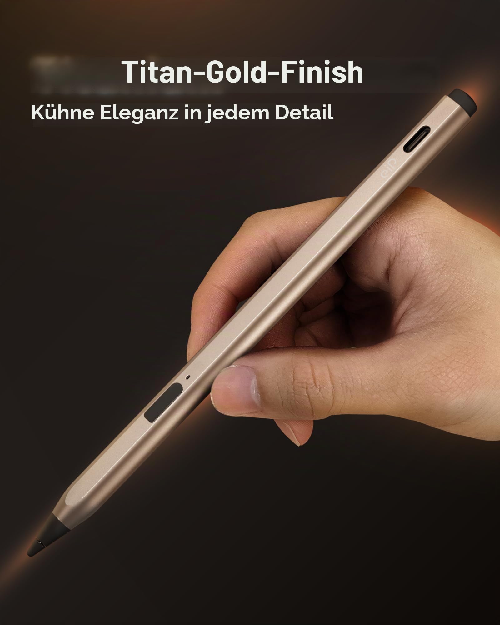 eiP USI2.0 Pro Stylus Pen für Chromebook, 4096 Druck, Palm Rejection Magnetisch, Unterstützt App Shortcuts, für Lenovo, ASUS, HP Chrome Geräte, Google Pixel Tablet & Amazon Fire Max 11