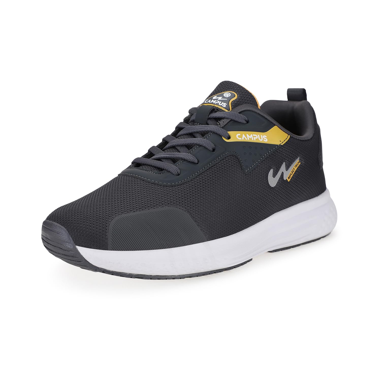 Campus Mens Calix BLK/WHT Walking Shoes - 7UK/India 22G-1041 (B0CGNPF4CJ) Amazon Price History, Amazon Price Tracker