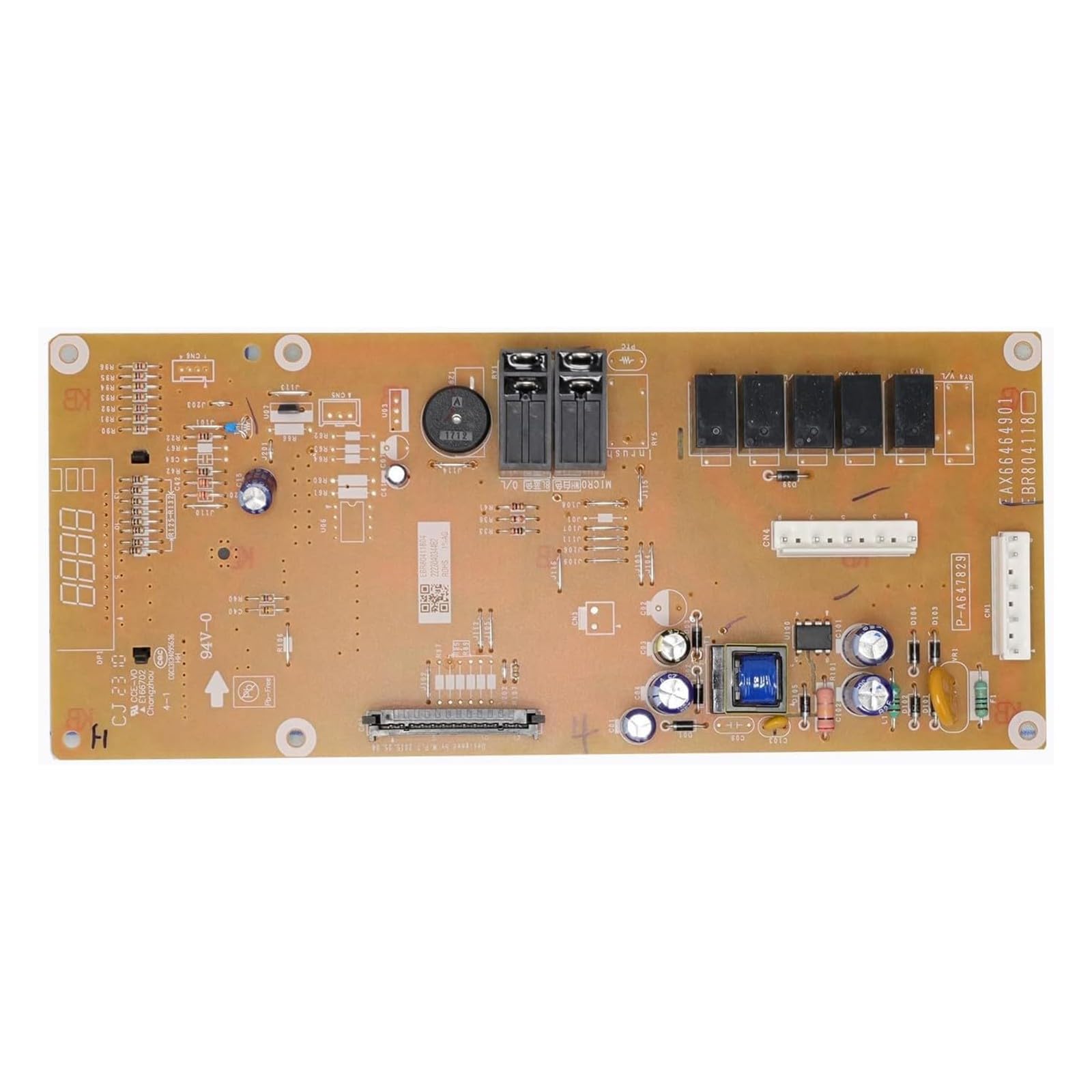 Eficiente placa de control de lavavajillas pieza de reparación de repuesto adecuada para numerosos modelos con programas de lavado inteligentes