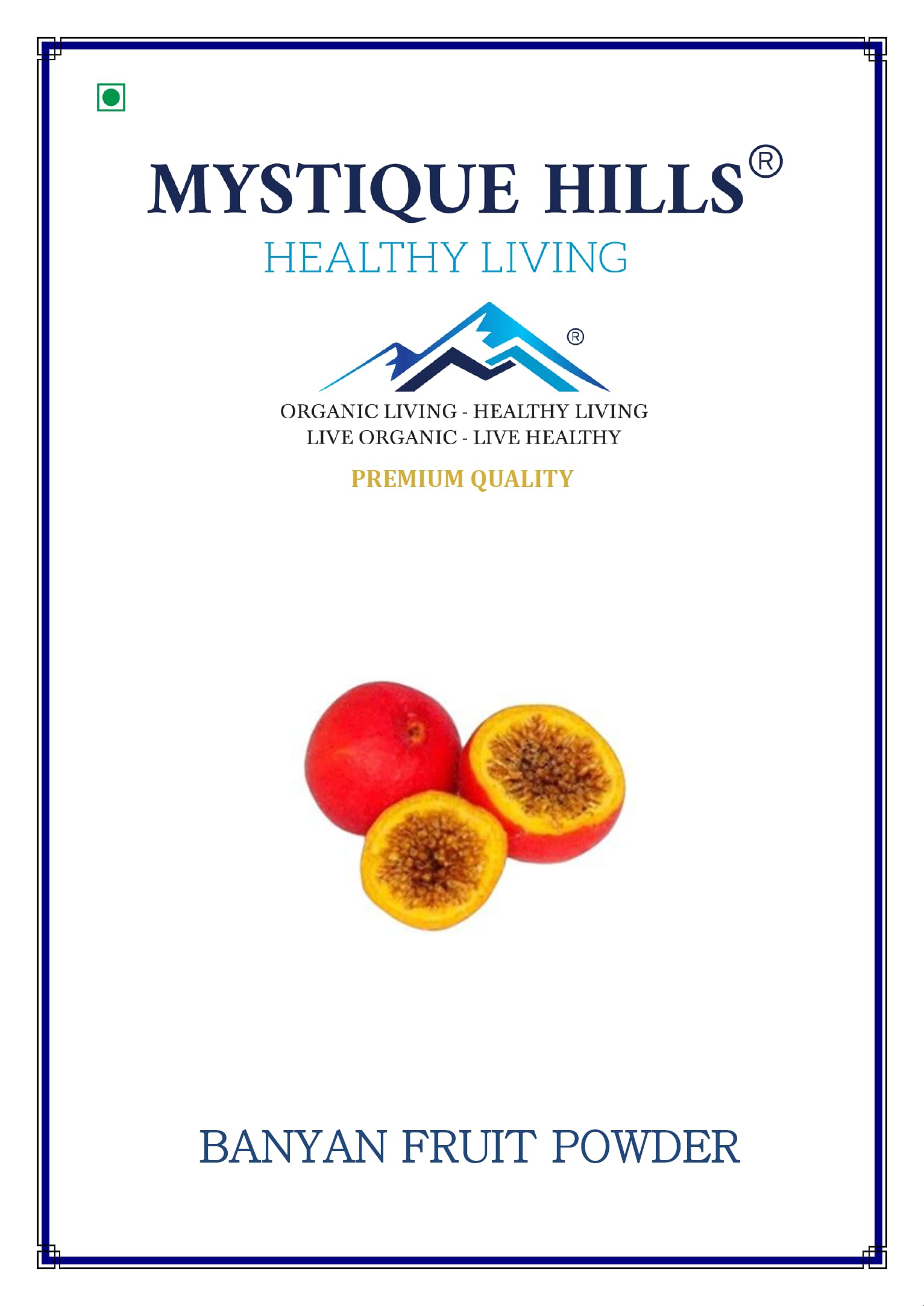 Mystique Hills Banyan Fruit Powder (100 g) - Herbal Supplement-picture-37