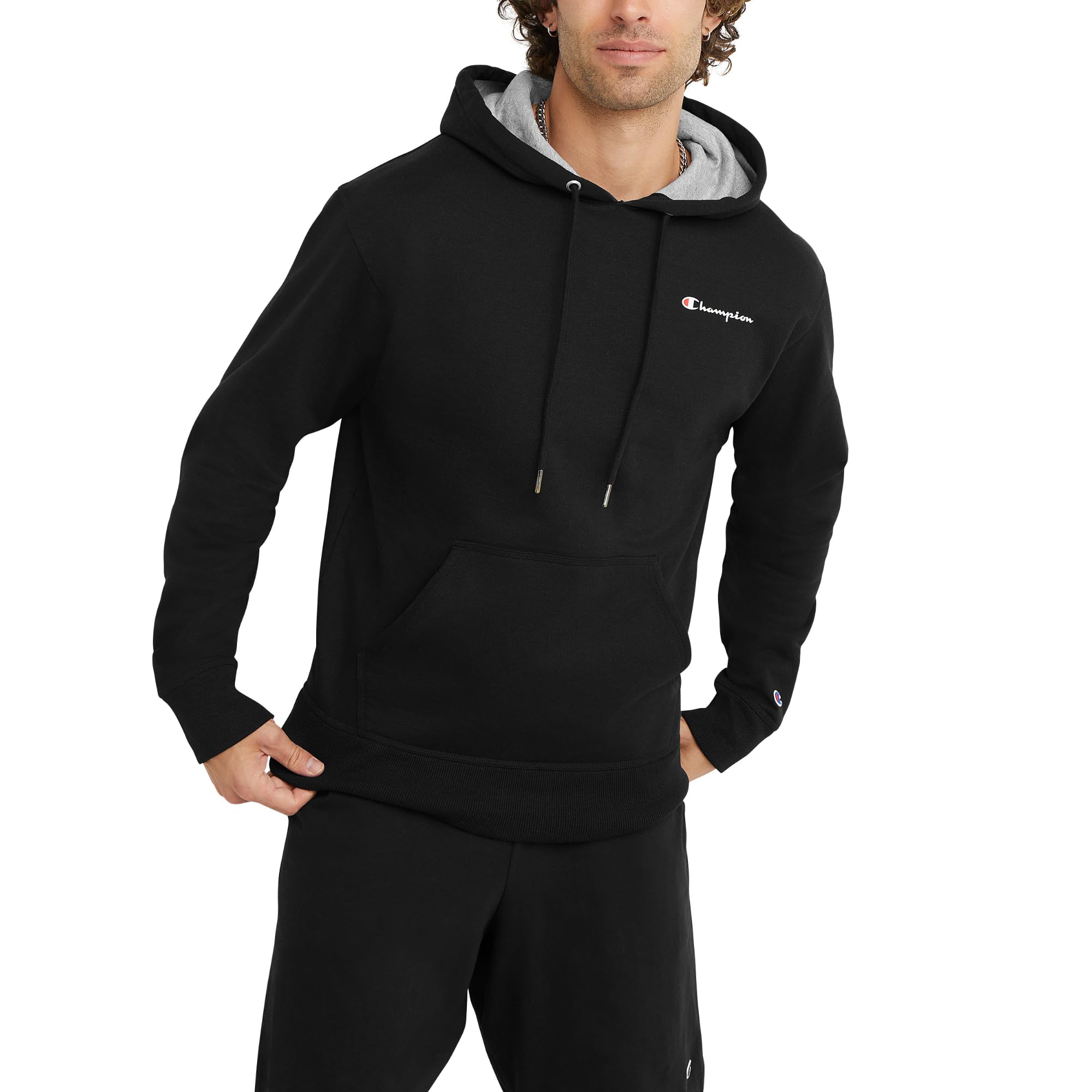 Champion Sudadera con Capucha de Color para Hombre