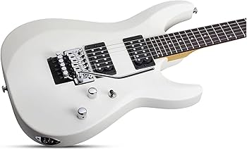 Schecter ホワイトエレキギター Amazon | Schecter シェクター Guitar Research C-6 Deluxe with