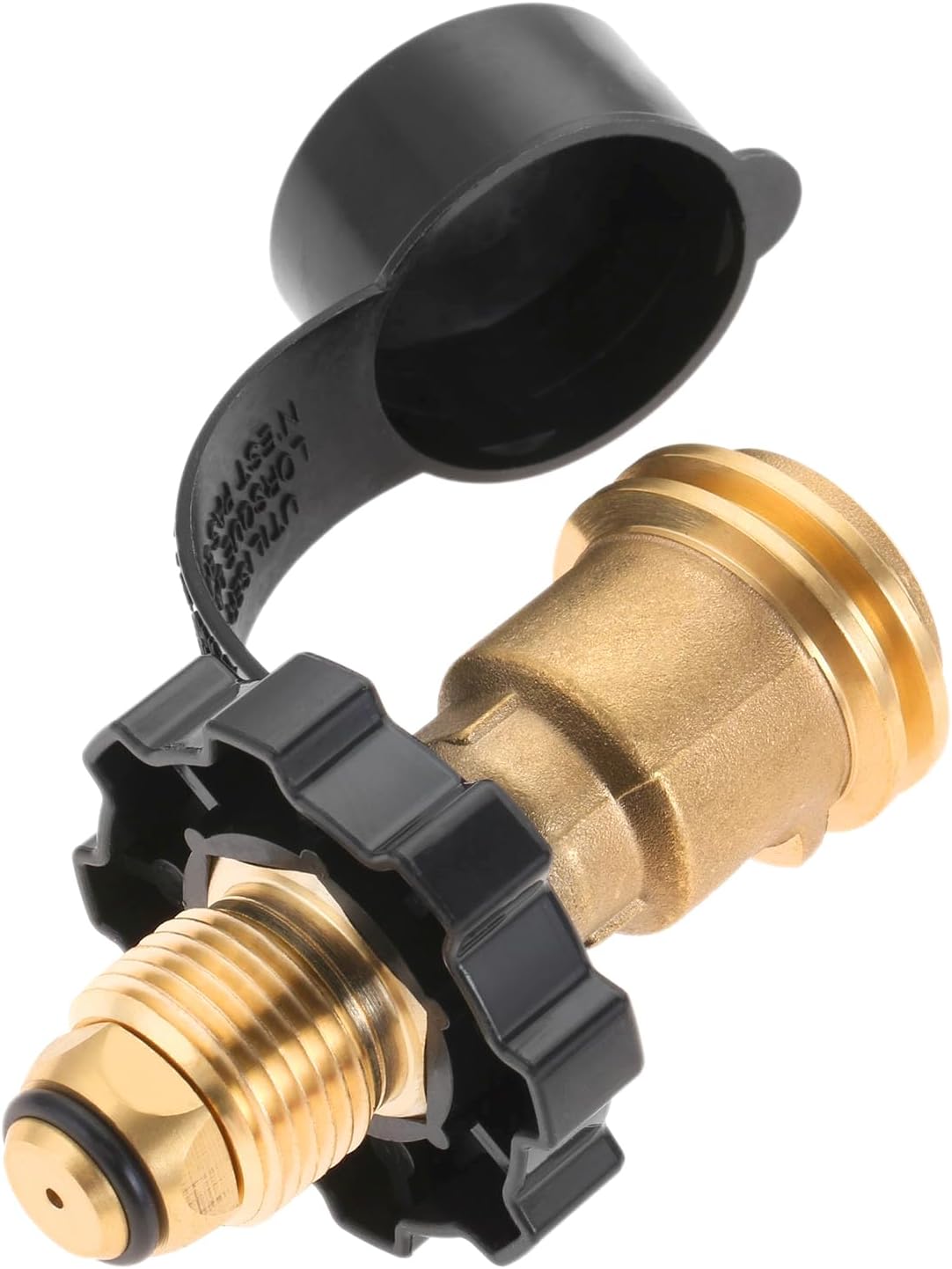 Propane Tank Adapter,UK Propane (POL) Cylinder to USA QQC1/TYPE 1,LP Tank Adapter Hose Regulator Old to New Connection Type