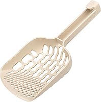 Lady N Infinity Cat Litter Scoop: Award-Winning 8-Shaped Hole Design for Tofu & Clay Litter, Durable ABS, Easy Sifting Scoop