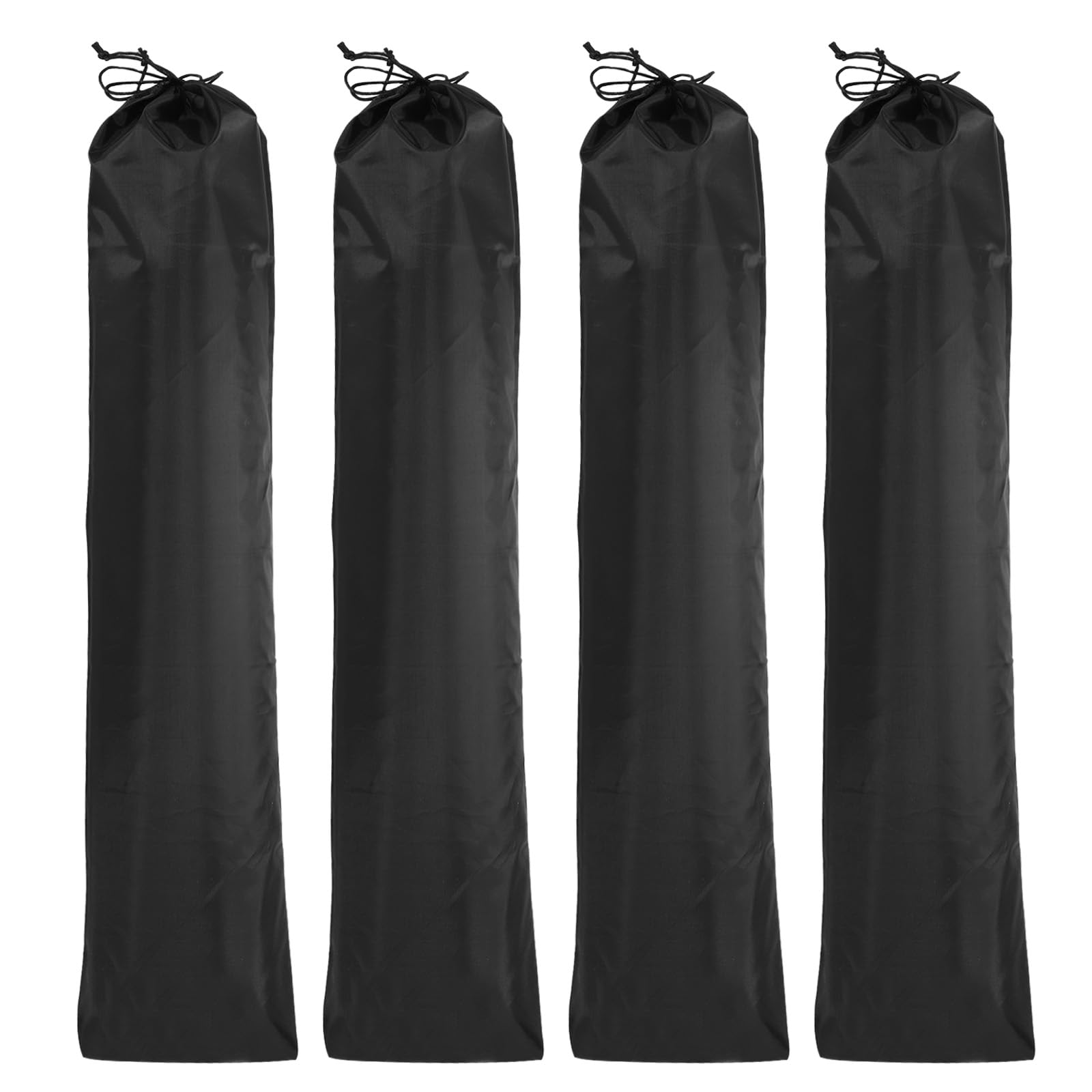 sourcing map 4pcs Camp Chair Replacement Bag 31" x 8" Large Nylon Foldable Carrying Bag Outdoors Folding Chair Cover Tripod Case Bag with Shoulder Strap for Outdoor Camping Sports, Black