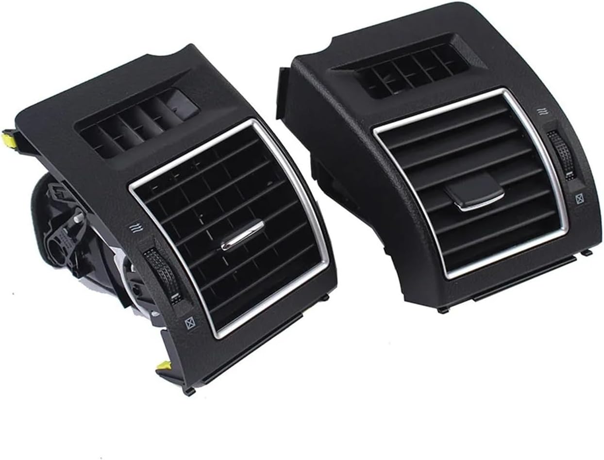 Car Dashboard Air Conditioning Vent Outlet Replace Fit for Toyota Land Cruiser Prado 150 LC150 2010-2020(Black)