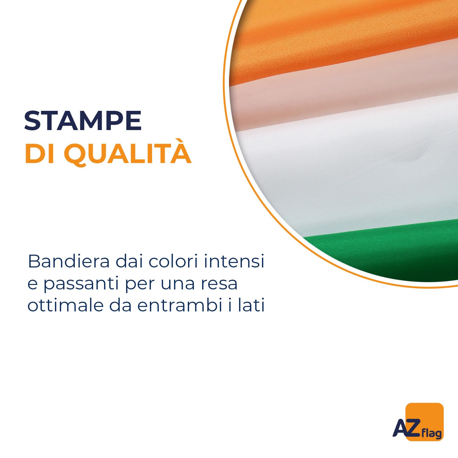 Ireland Flag 150 x 90 cm - Great Irish Flag 90 x 150 cm Lightweight Polyester - Flags - AZ FLAG - 3