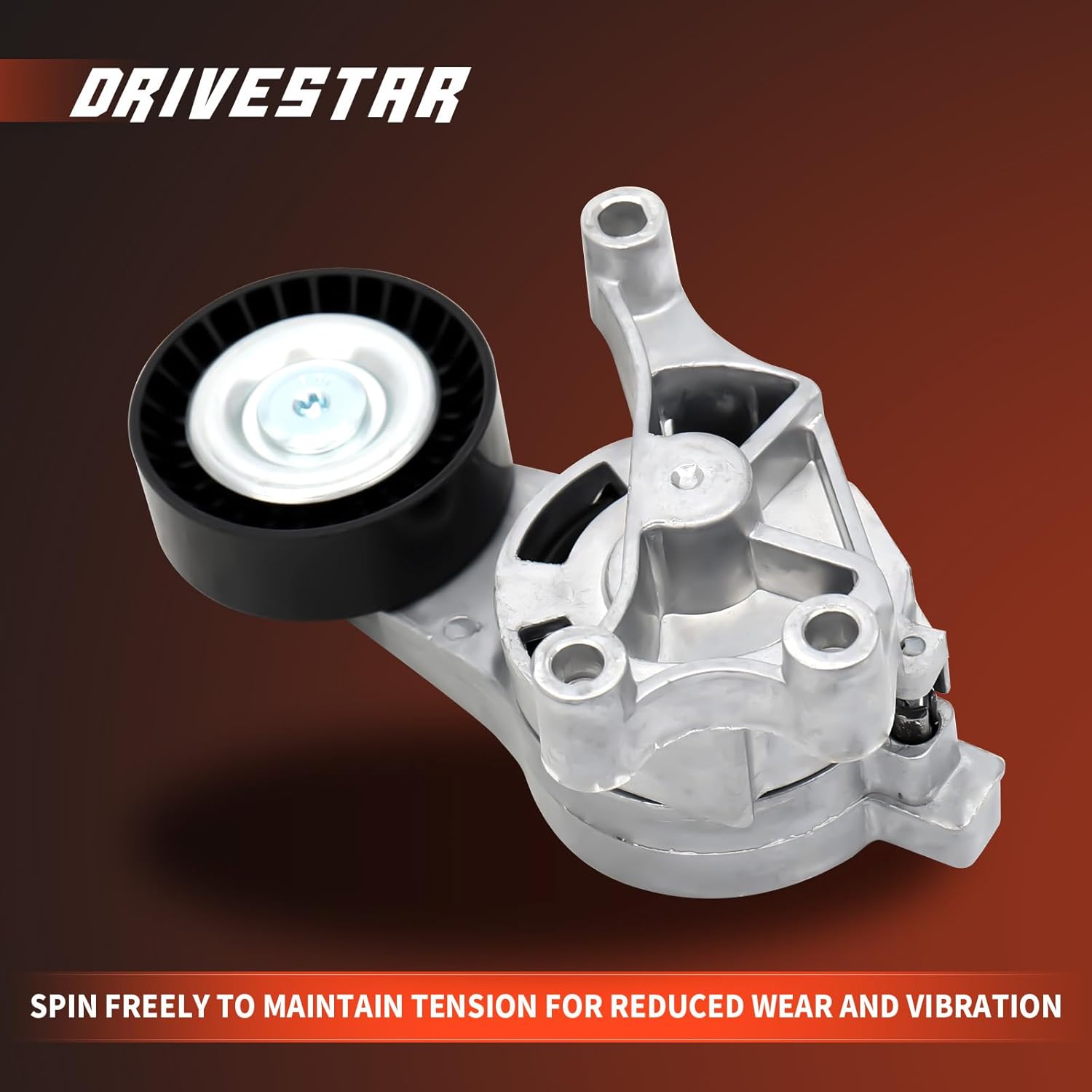 DRIVESTAR 06F903315 Belt Tensioner Pulley Assembly Compatible for 2006-2008 Audi A3 TT Quattro 2007-2009 Eos 2006-2008 GTI Jetta Passat Golf 2.0L L4 Repalces 39084 534018610 VKM31223