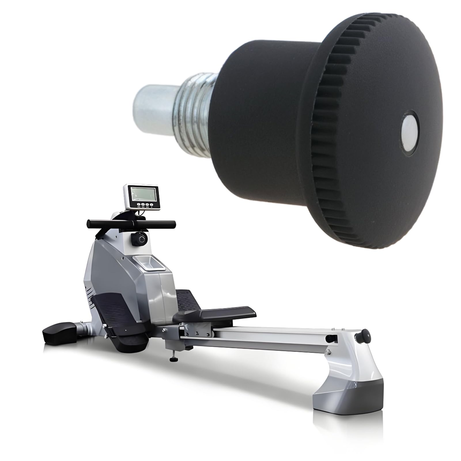 2 Pernos de Bloqueo de Mini Rejilla con Botón de Plástico Adecuados para Muebles de Equipos Deportivos Y de Fitness Equipos Médicos (M10 X 1,0 Mm)