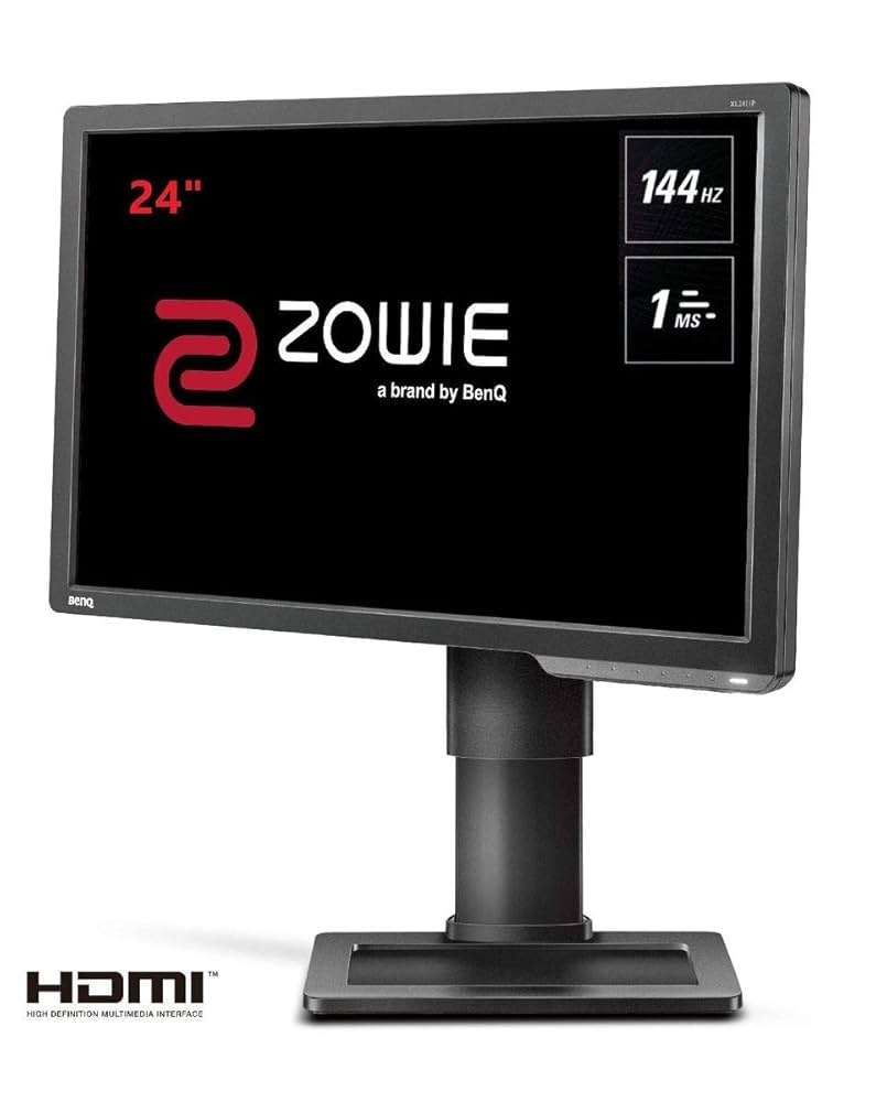 BenQ　XL2411 ZOWIE XL2411K 144Hz 24 inch e-Sports Monitor - Refurbished
