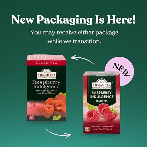 Vista 75 de Ahmad Tea s - Té negro de mango 1.4oz - 20 bolsas de té