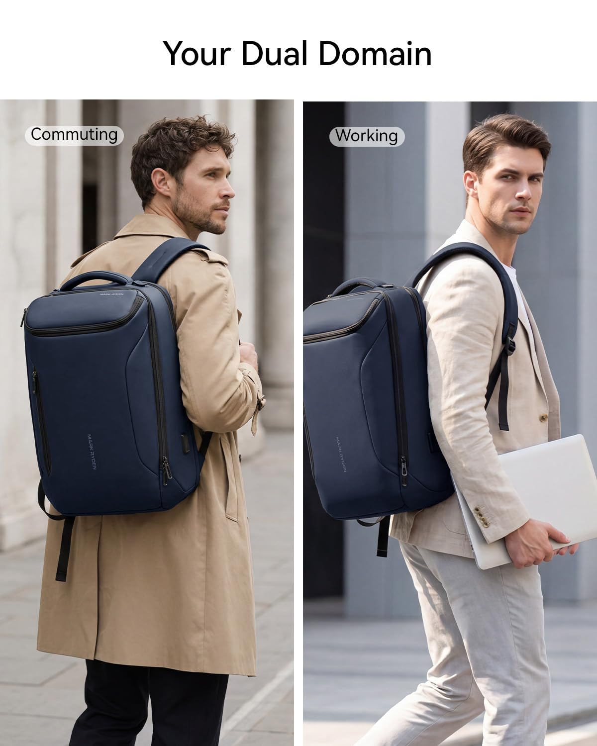 MARK RYDEN Business Backpack for Men, 17.3 Inch Laptop Backpack — Amazon image 30