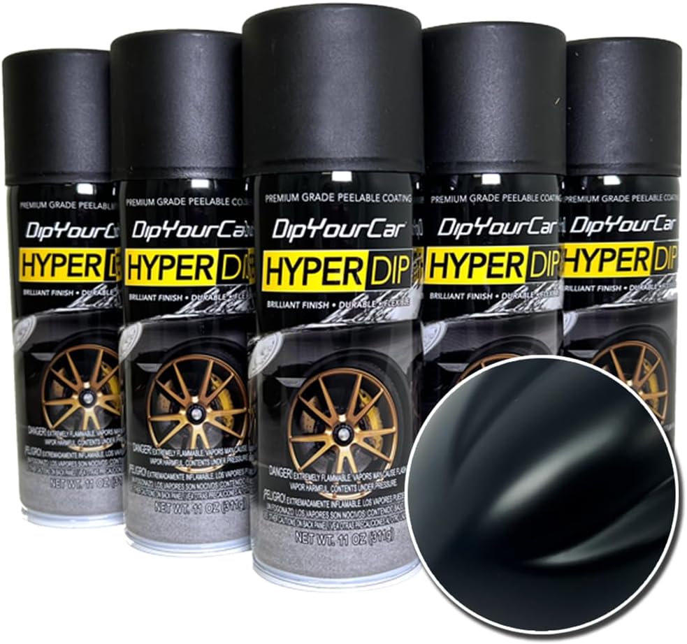DipYourCar HyperDip Peelable Car Paint in a 6Pack