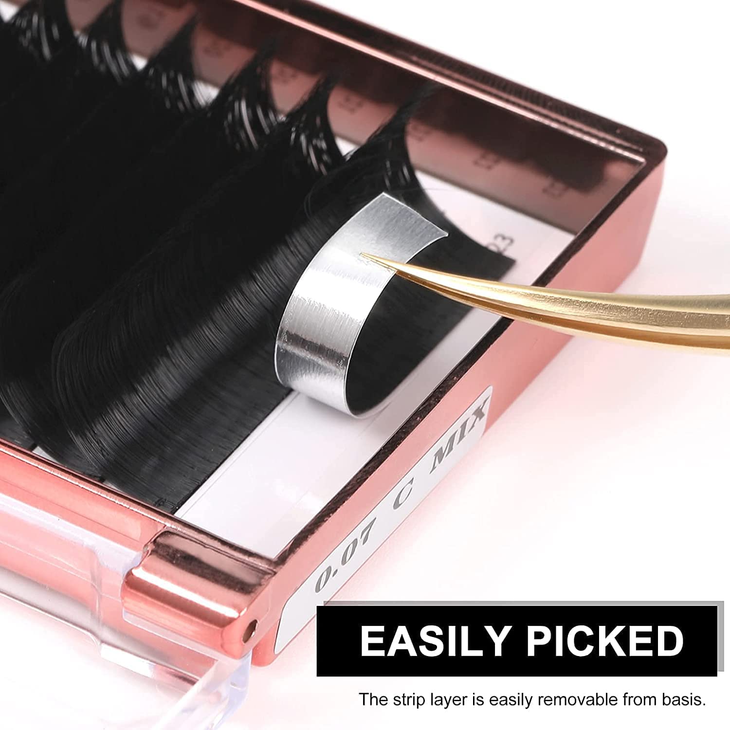 Fenshine Volume Lashes Extensions, Soft Easy Fan Volume Lashes Self Fanning Lashes - Image 2