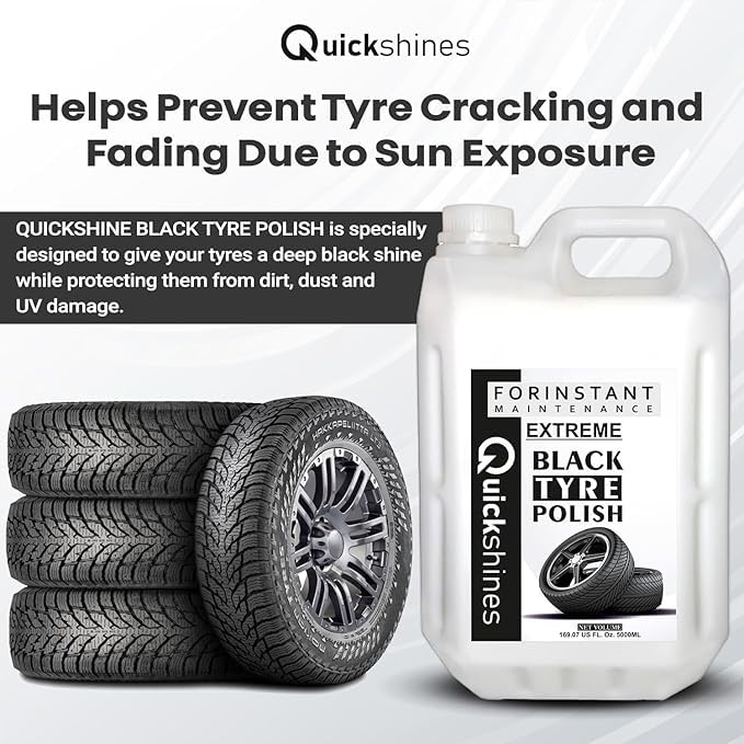 Image of Extreme Black Tyre Polish, Car Maintenance, 5 Litre, 1 Unit