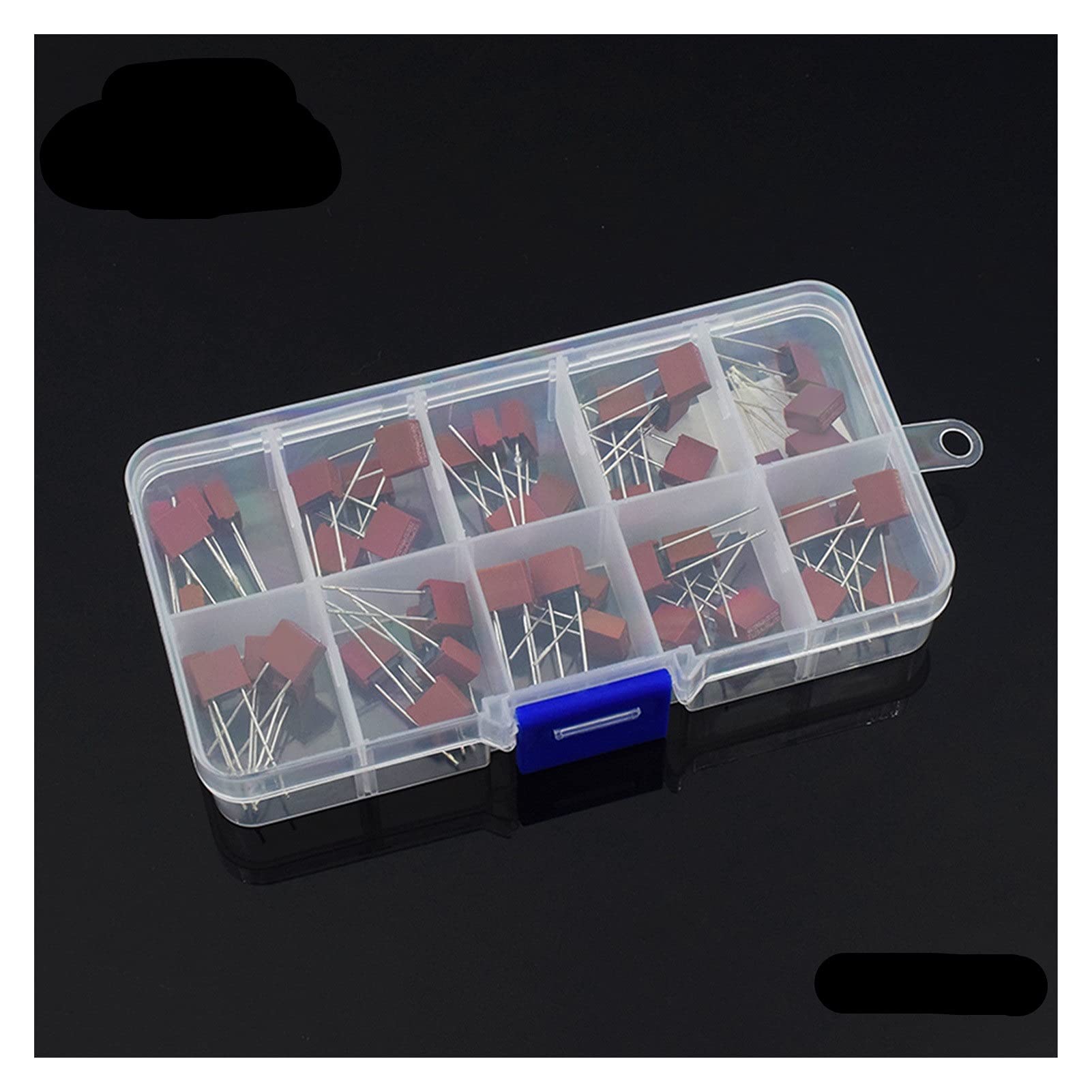 Ensemble mixte de fusibles miniatures carrés 392 pour circuits 250V