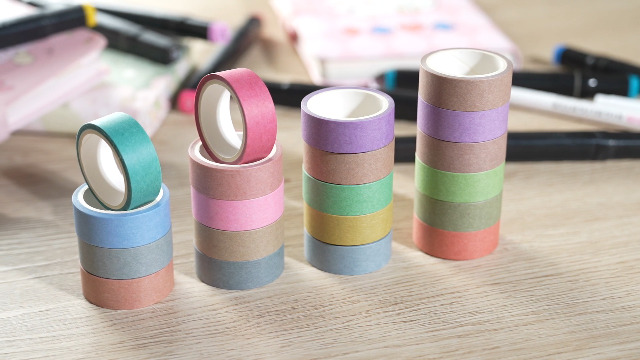 Amazon.co.jp: YUBBAEX 20巻 無地 マスキングテープ セット 虹の20色