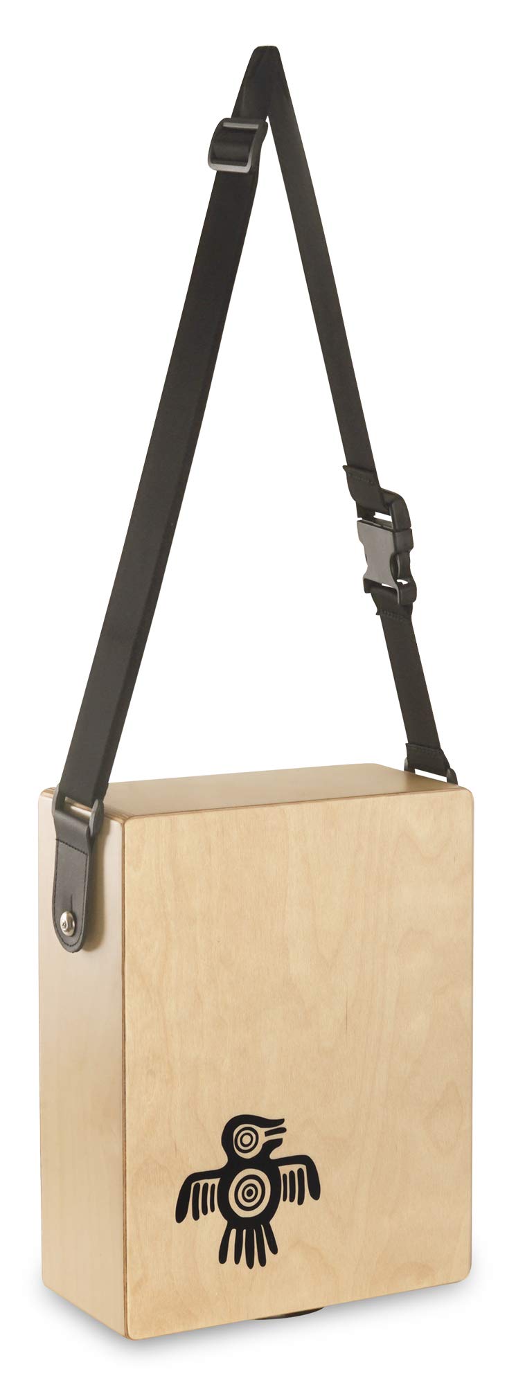 XDrum Street Cajon Peruana Birch (Cajon da viaggio per l’esterno, battente da 3 mm, tunnel bass reflex, incl. tracolla)